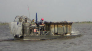 Environmental Disaster Relief Response Airboats