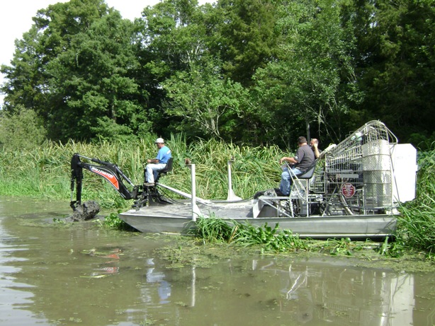 Custom-built Pipeline AirBoats